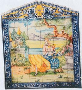 Tile Murals - Renaissance and Medieval